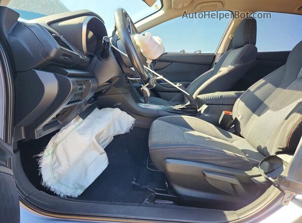 JF2GTABC9JH236072 2018 SUBARU CROSSTREK Silver Widok wnętrza z przodu