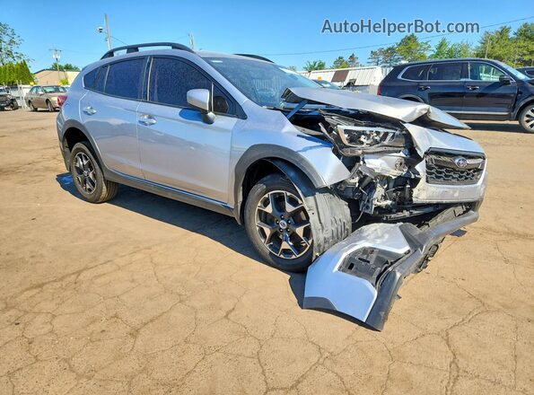 JF2GTABC9JH236072 2018 SUBARU CROSSTREK Silver Przód prawy