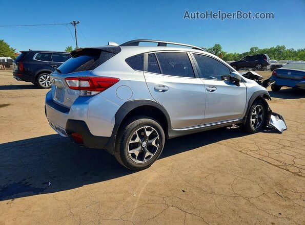 JF2GTABC9JH236072 2018 SUBARU CROSSTREK Silver Tył prawy