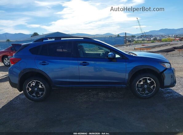 JF2GTABC9JH248965 2018 SUBARU CROSSTREK Синий Вид задней части салона