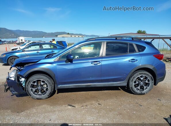 JF2GTABC9JH248965 2018 SUBARU CROSSTREK Синий Панорамный вид салона 360°