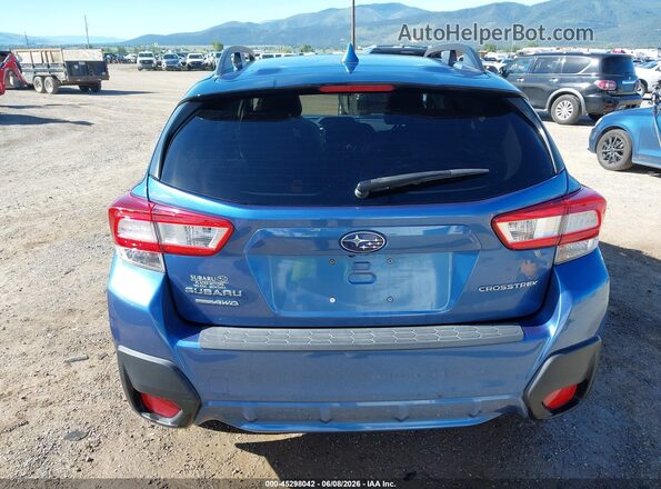 JF2GTABC9JH248965 2018 SUBARU CROSSTREK Синий 