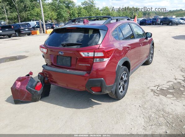 JF2GTABC9JH264678 2018 SUBARU CROSSTREK Red უკანა მარჯვენა