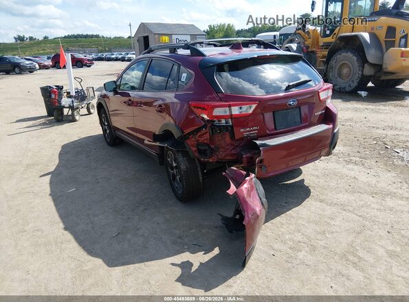 JF2GTABC9JH264678 2018 SUBARU CROSSTREK Red უკანა მარცხენა