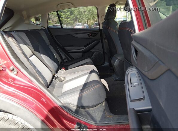 JF2GTABC9JH264678 2018 SUBARU CROSSTREK Red VIN კოდის სტიკერის ხედი