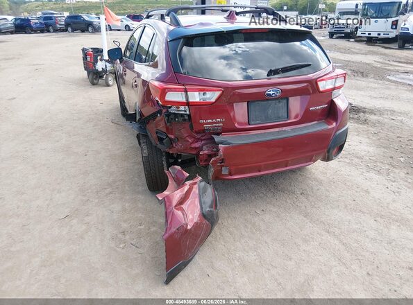 JF2GTABC9JH264678 2018 SUBARU CROSSTREK Red წინა ხედი