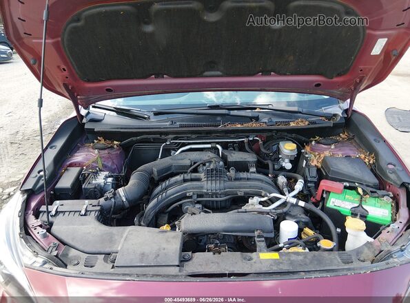 JF2GTABC9JH264678 2018 SUBARU CROSSTREK Red უკანა ხედი