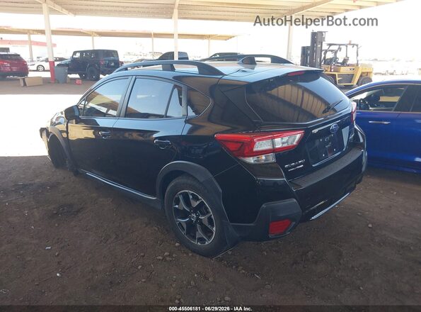 JF2GTABC9JH333370 2018 SUBARU CROSSTREK Black Задня ліва чверть