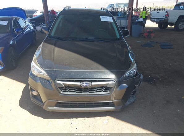 JF2GTABC9JH333370 2018 SUBARU CROSSTREK Black Вид задньої частини салону