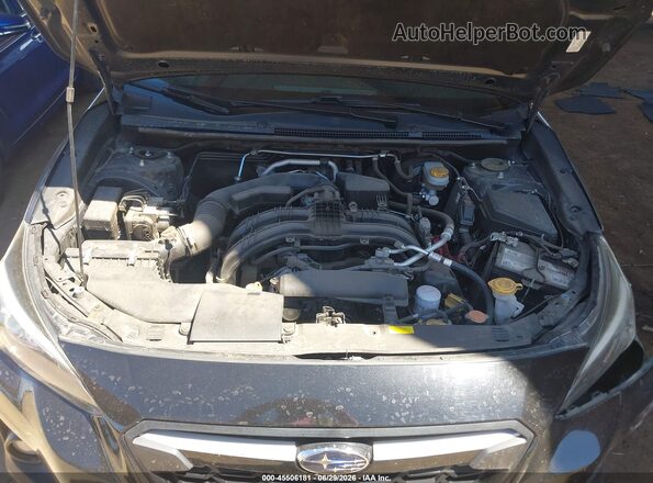 JF2GTABC9JH333370 2018 SUBARU CROSSTREK Black Вид ззаду
