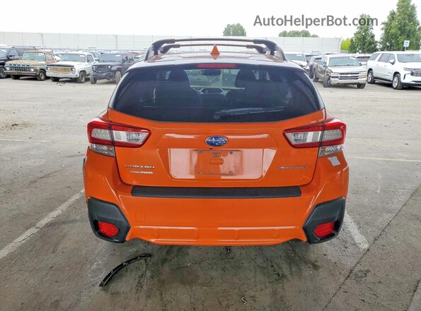 JF2GTABCXJH279836 2018 SUBARU CROSSTREK Orange 