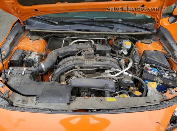 JF2GTABCXJH279836 2018 SUBARU CROSSTREK Orange 