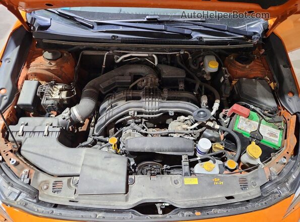 JF2GTACC0K8237840 2019 SUBARU CROSSTREK Orange Սալոնի հետևի տեսք