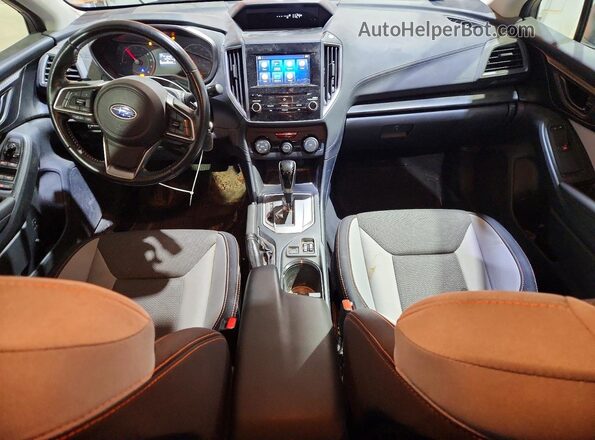 JF2GTACC0K8237840 2019 SUBARU CROSSTREK Orange Առջևի վահանակի տեսք