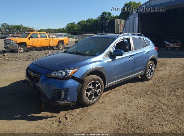 JF2GTACC0K8253892 2019 SUBARU CROSSTREK Blue Przód lewy