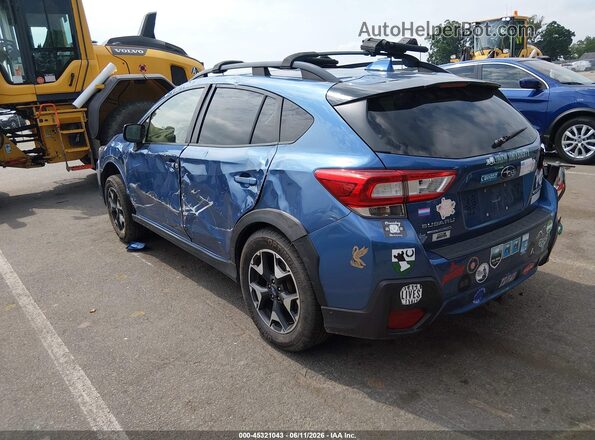 JF2GTACC0K9228825 2019 SUBARU CROSSTREK Blue Задня ліва чверть