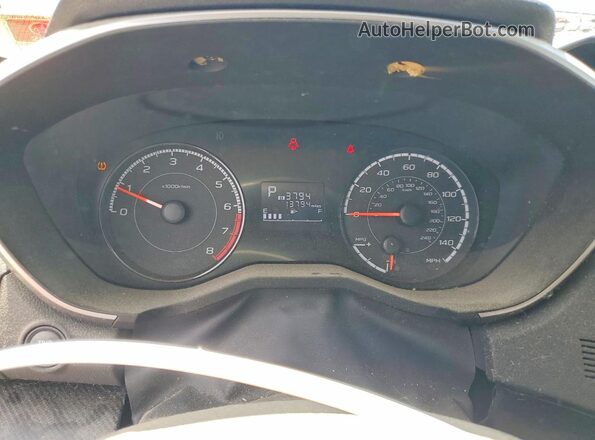 JF2GTACC0KH314139 2019 SUBARU CROSSTREK Blue Widok zestawu wskaźników