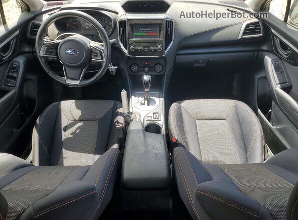 JF2GTACC0KH314139 2019 SUBARU CROSSTREK Blue Widok deski rozdzielczej