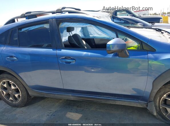 JF2GTACC1K8320337 2019 SUBARU CROSSTREK Blue უკანა სალონის ხედი