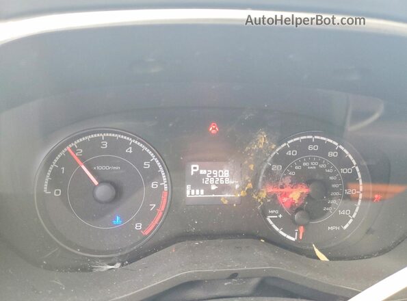 JF2GTACC1K8326042 2019 SUBARU CROSSTREK Синий Вид щитка приборов