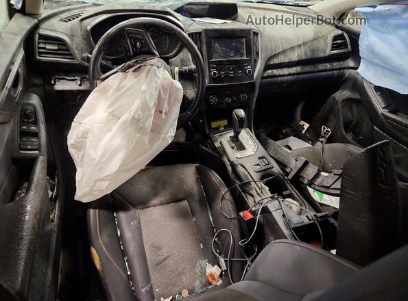 JF2GTACC1KH284245 2019 SUBARU CROSSTREK Silver Widok deski rozdzielczej