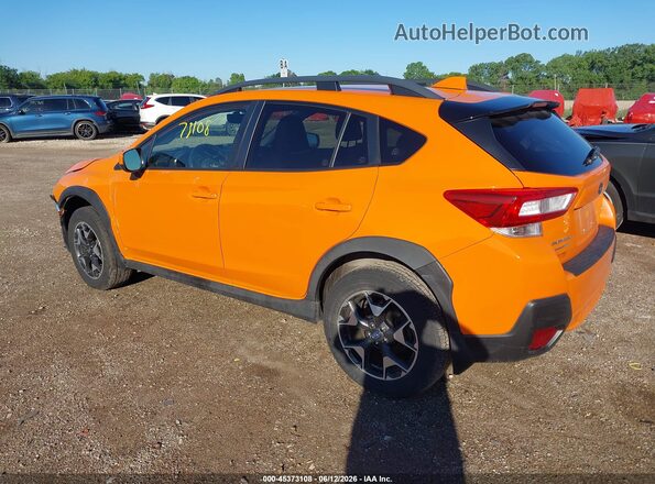 JF2GTACC2K8237385 2019 SUBARU CROSSTREK Orange Rear left
