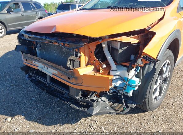 JF2GTACC2K8237385 2019 SUBARU CROSSTREK Orange Front view