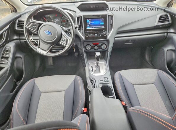 JF2GTACC2KH342895 2019 SUBARU CROSSTREK Silver Widok deski rozdzielczej