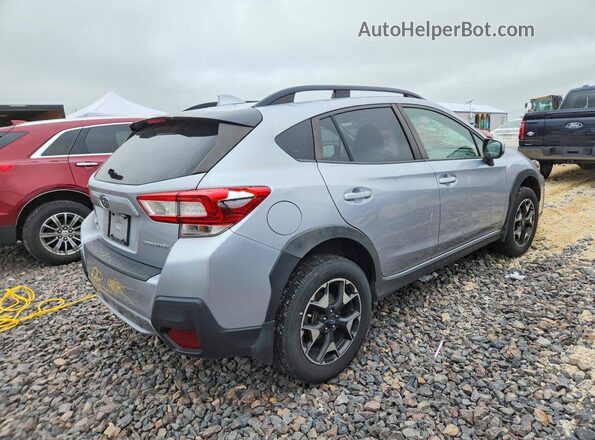 JF2GTACC2KH342895 2019 SUBARU CROSSTREK Silver Tył prawy