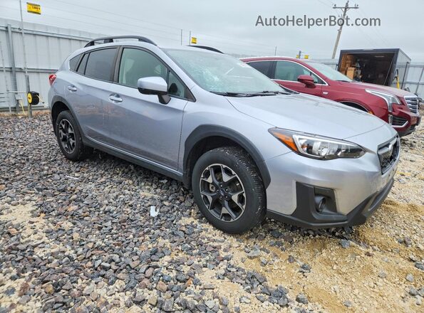 JF2GTACC2KH342895 2019 SUBARU CROSSTREK Silver Przód prawy