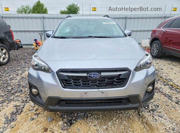 JF2GTACC2KH342895 2019 SUBARU CROSSTREK Silver Widok z przodu