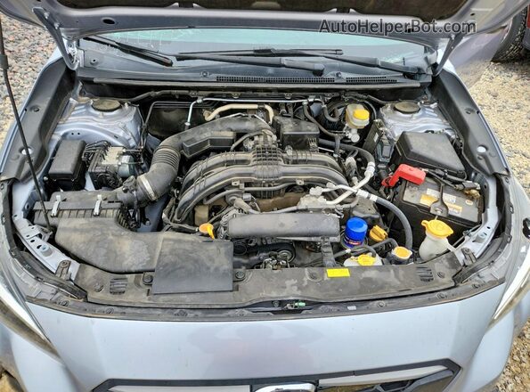 JF2GTACC2KH342895 2019 SUBARU CROSSTREK Silver Widok wnętrza z tyłu