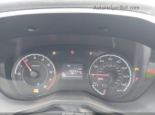 JF2GTACC2N9230290 2022 SUBARU CROSSTREK Green Widok tylnych siedzeń