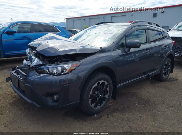 JF2GTACC2N9230290 2022 SUBARU CROSSTREK Green Przód lewy
