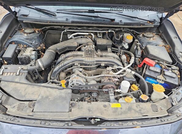 JF2GTACC3JH259071 2018 SUBARU CROSSTREK Угольный Вид подкапотного пространства