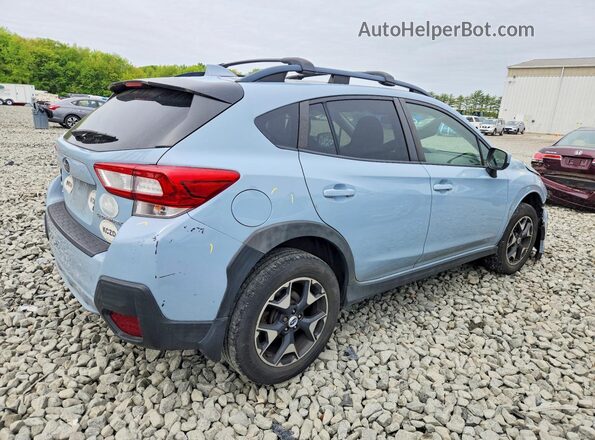 JF2GTACC3JH286285 2018 SUBARU CROSSTREK Blue Задня права чверть
