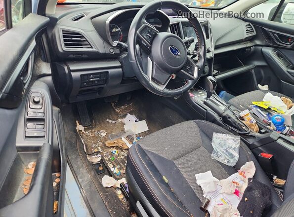 JF2GTACC3JH286285 2018 SUBARU CROSSTREK Blue Вид панелі приладів
