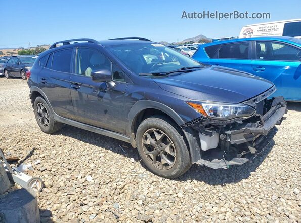 JF2GTACC3K8324583 2019 SUBARU CROSSTREK Gray Front right