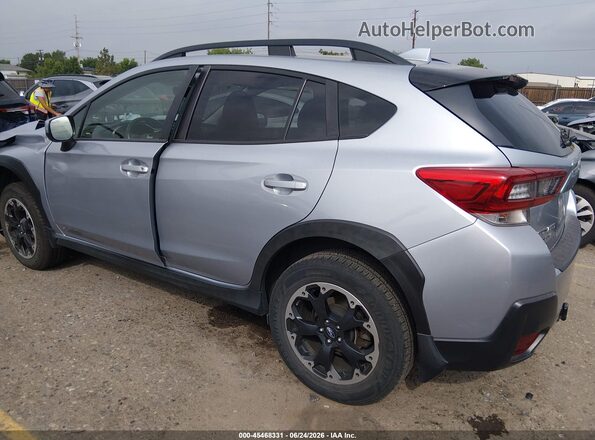 JF2GTACC3M9247193 2021 SUBARU CROSSTREK Silver Rear left