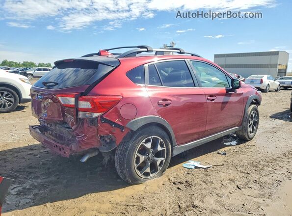 JF2GTACC4K8257492 2019 SUBARU CROSSTREK Burgundy 