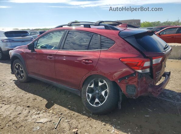 JF2GTACC4K8257492 2019 SUBARU CROSSTREK Burgundy 