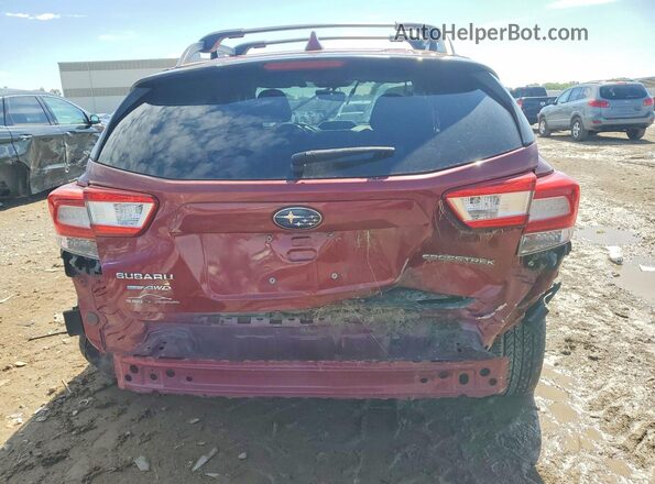 JF2GTACC4K8257492 2019 SUBARU CROSSTREK Burgundy 