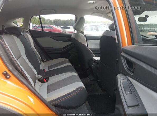 JF2GTACC4KH282344 2019 SUBARU CROSSTREK Orange Widok naklejki z numerem VIN