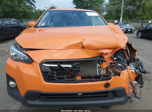JF2GTACC4KH282344 2019 SUBARU CROSSTREK Orange Widok zestawu wskaźników