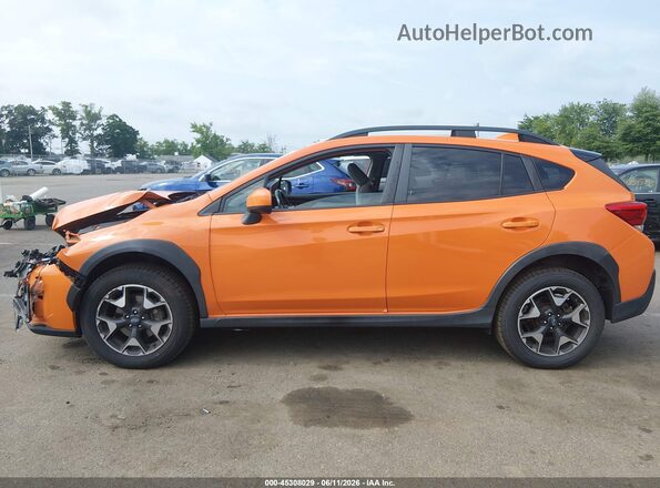 JF2GTACC4KH282344 2019 SUBARU CROSSTREK Orange Widok wnętrza 360 stopni