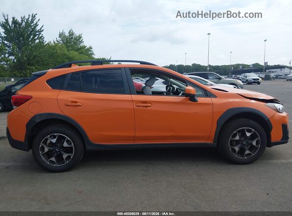 JF2GTACC4KH282344 2019 SUBARU CROSSTREK Orange Widok wnętrza z tyłu
