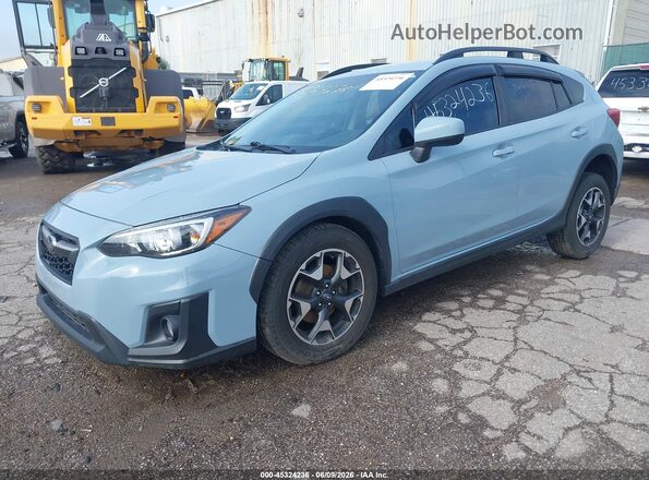 JF2GTACC4LG228923 2020 SUBARU CROSSTREK Синий Передняя левая четверть