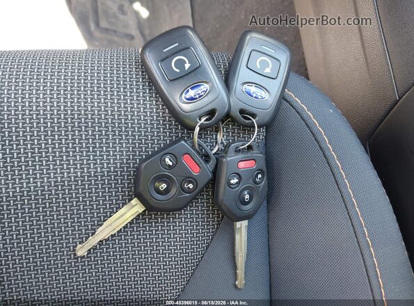 JF2GTACC5JH237248 2018 SUBARU CROSSTREK Red Առջևի վահանակի տեսք