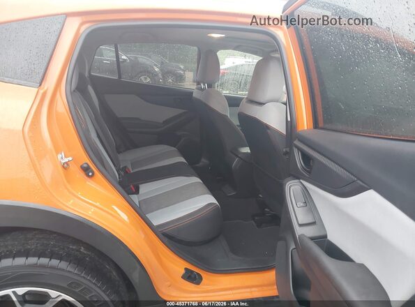 JF2GTACC5JH243907 2018 SUBARU CROSSTREK Оранжевый Вид наклейки с VIN-кодом