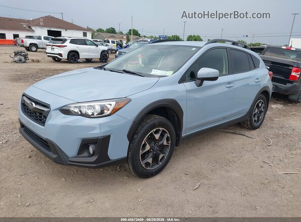 JF2GTACC5KH228969 2019 SUBARU CROSSTREK Light Blue Front left